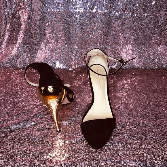 Zara Basic SS'13 With Gold Heel - Picture 3 of 3